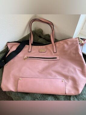 Madden Girl Pink Women's Tote Bag - Classic Shoulder Carry